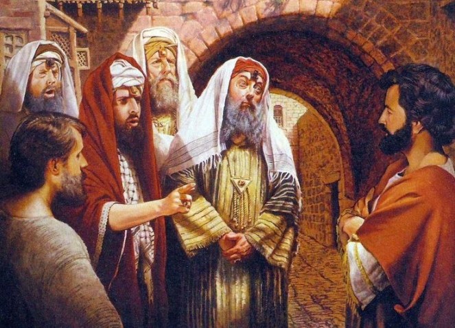 Mocking Pharisees